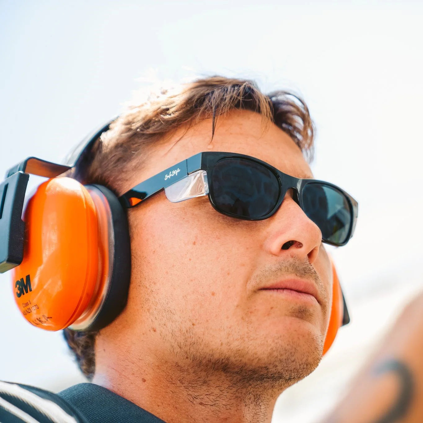 SafeStyle Classics Black Frame Polarised Lens Safety Spec