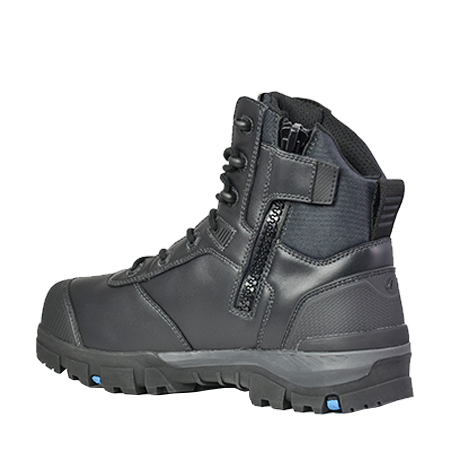 Bata Avenger Zip Sided Safety Boot - Black