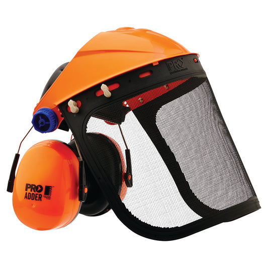 ProChoice Browguard + Mesh Visor + Adder  Earmuff Combo