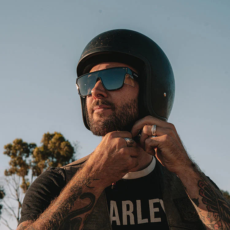 SafeStyle Primes Black Frame Tinted Lens Safety Spec