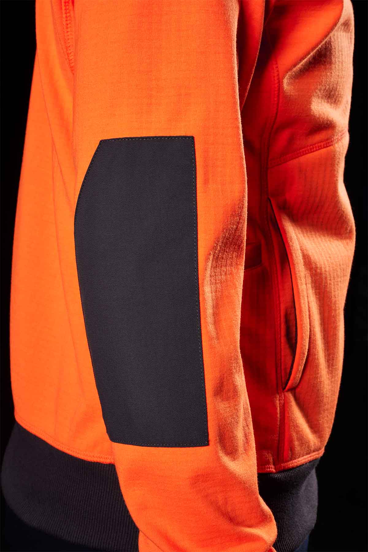 FXD WF-3W Women's HiVis Bonded Three-Layer Membrane Fleece Zip Hoodie