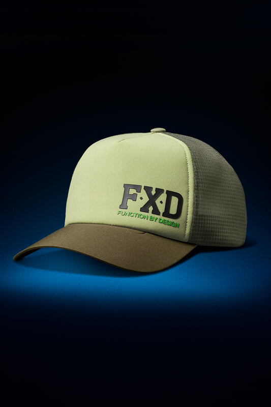 FXD CP-13 Tech Trucker Cap - Khaki