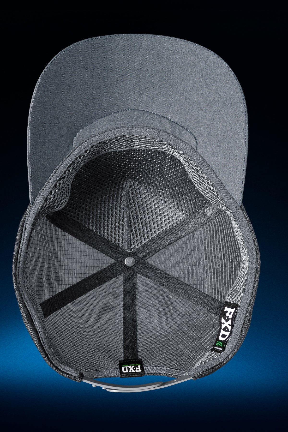 FXD CP-13 Tech Trucker Cap - Titanium