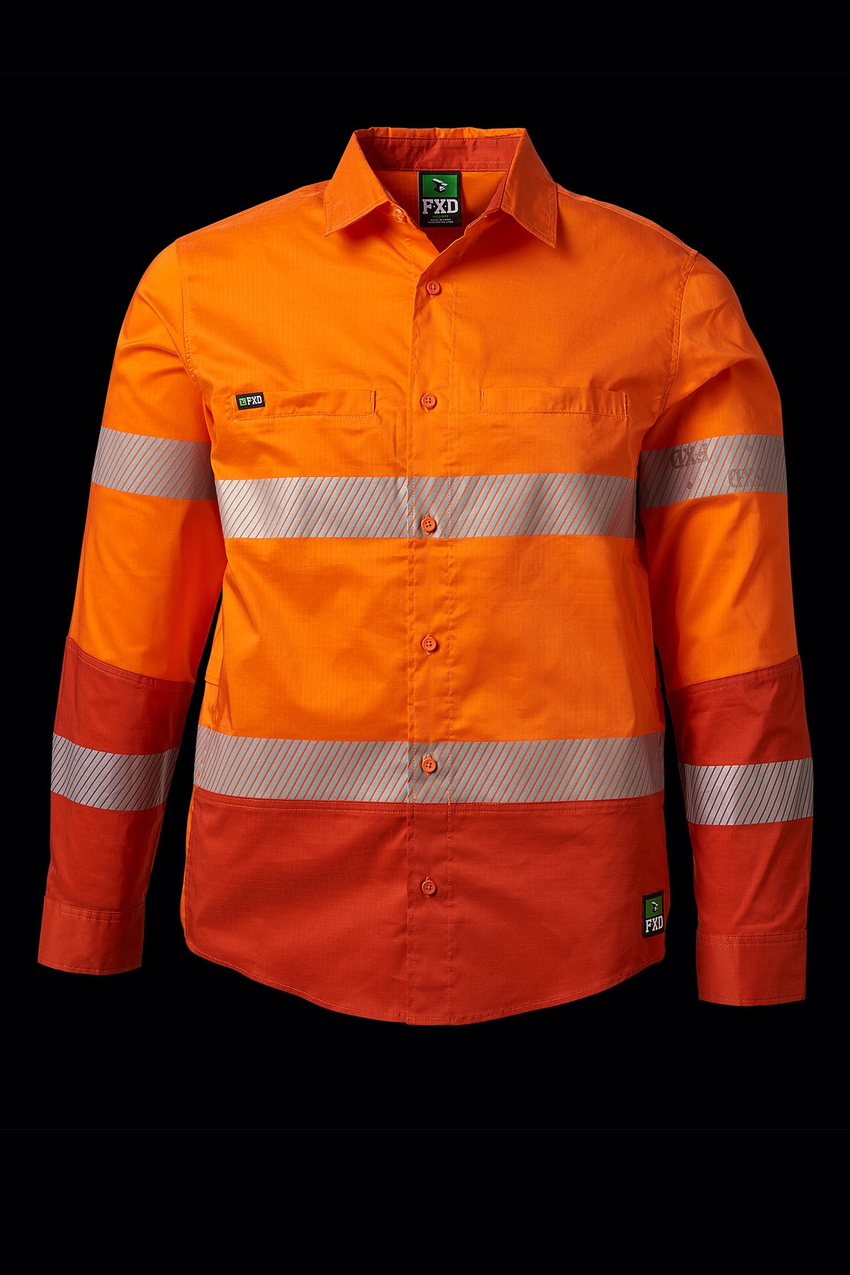 FXD LSH-2T HiVis 360-Degree Stretch Work Shirt