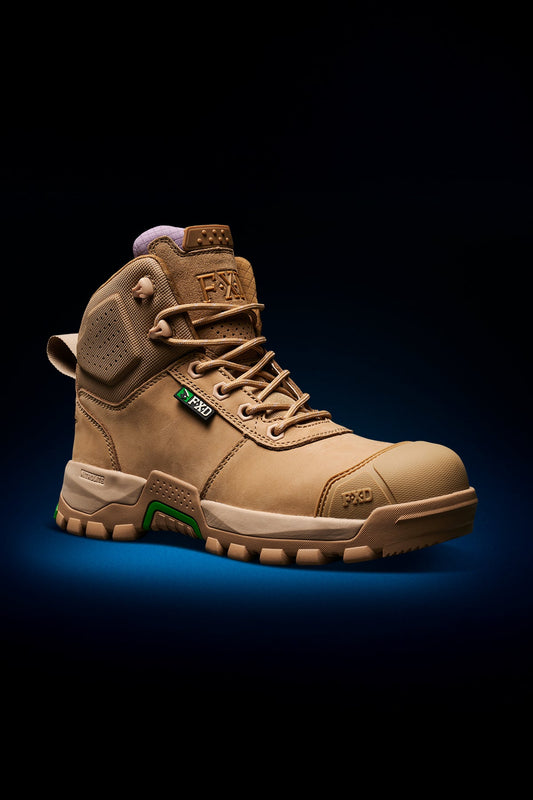 FXD WB-2W Women's Nitrolite™ Zip Sided Work Boots - Clay