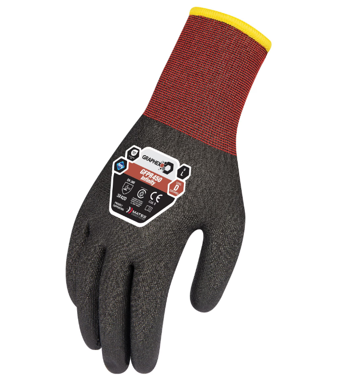 Force360 Graphex Infinity Cut D 21 Gauge Touch Screen Glove