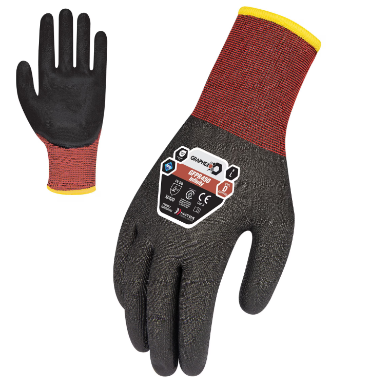 Force360 Graphex Infinity Cut D 21 Gauge Touch Screen Glove