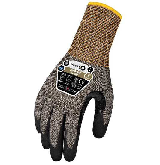 Force360 Graphex Premier Cut F 13 Gauge Touch Screen Nitrile Coat Glove