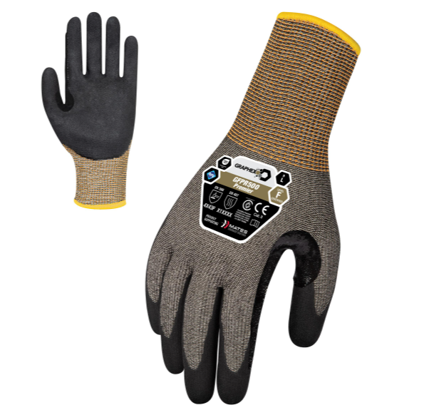 Force360 Graphex Premier Cut F 13 Gauge Touch Screen Nitrile Coat Glove