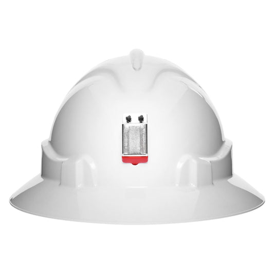 ProChoice V6 Hard Hat Vented Full Brim + Lamp Bracket Ratchet Harness