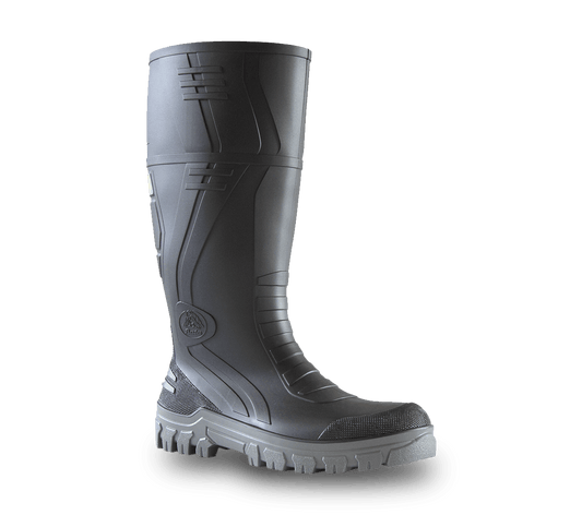 Bata Jobmaster 3 400mm Safety Gumboot – Black/Grey