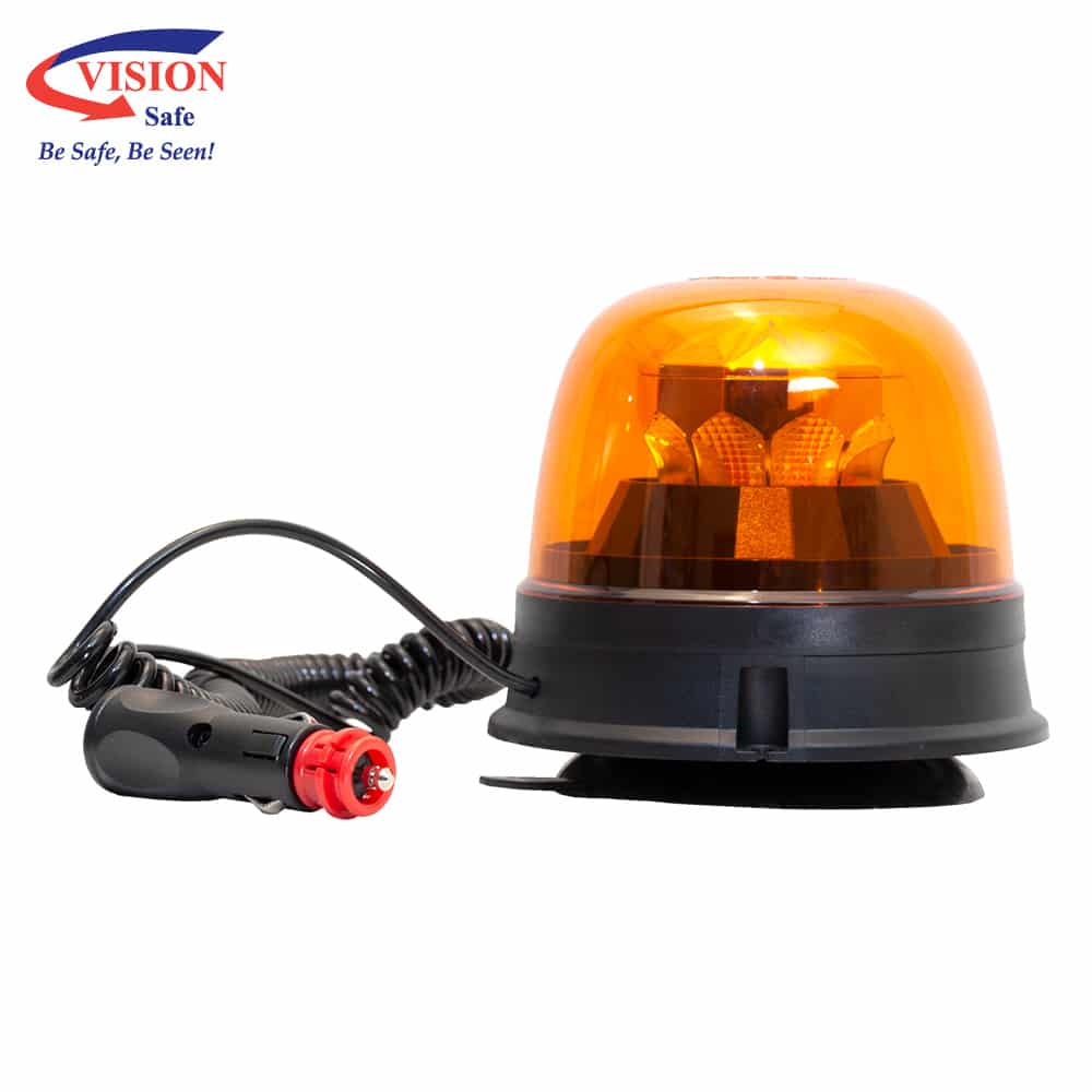 VisionSafe Rechargeable Dome LED Beacon with Remote