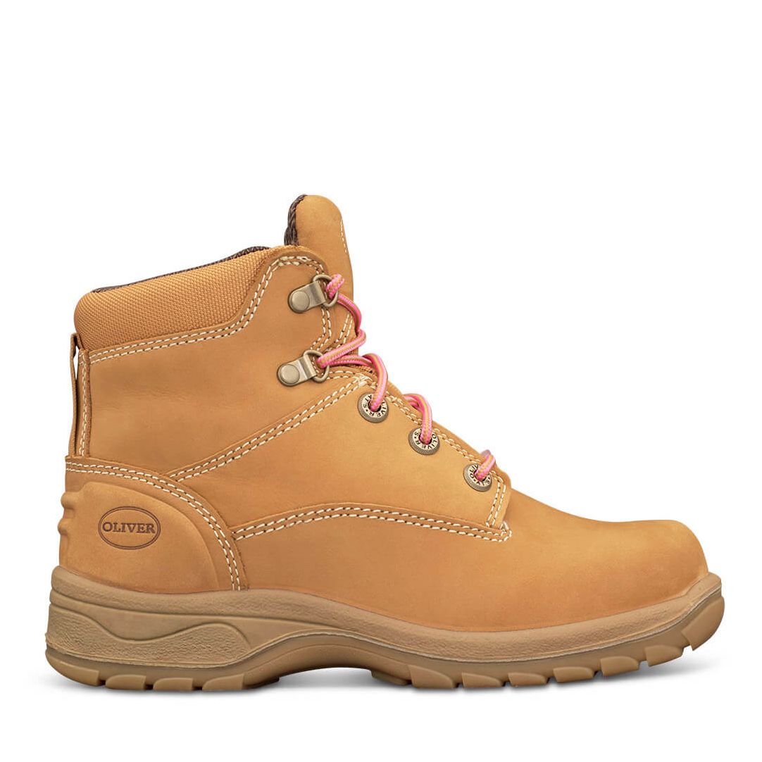 Oliver Ladies PB49-432Z Zip Sided Boot - Wheat