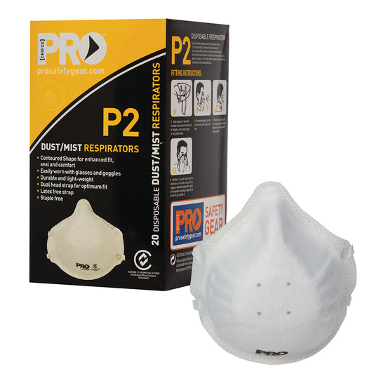 ProChoice P2 Unvalved Disposable Dust Masks