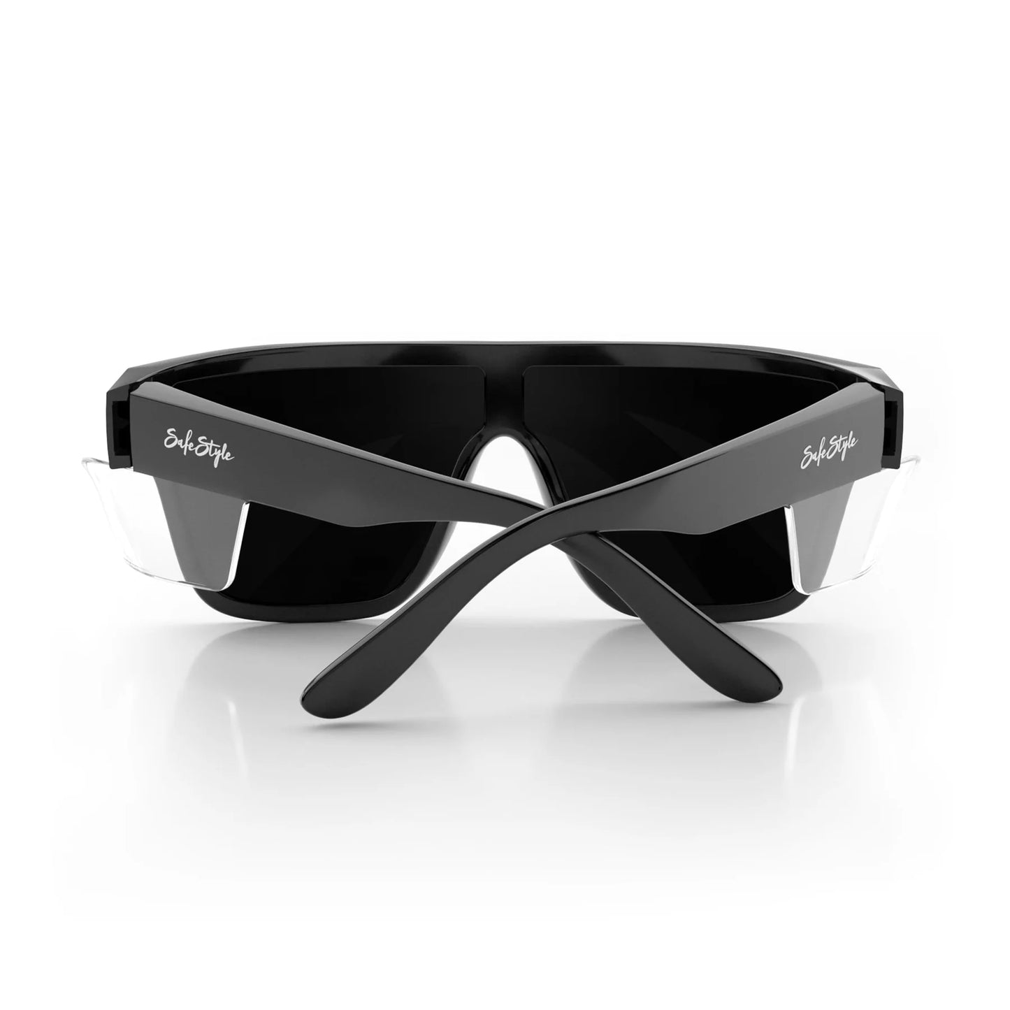 SafeStyle Primes Black Frame Tinted Lens Safety Spec
