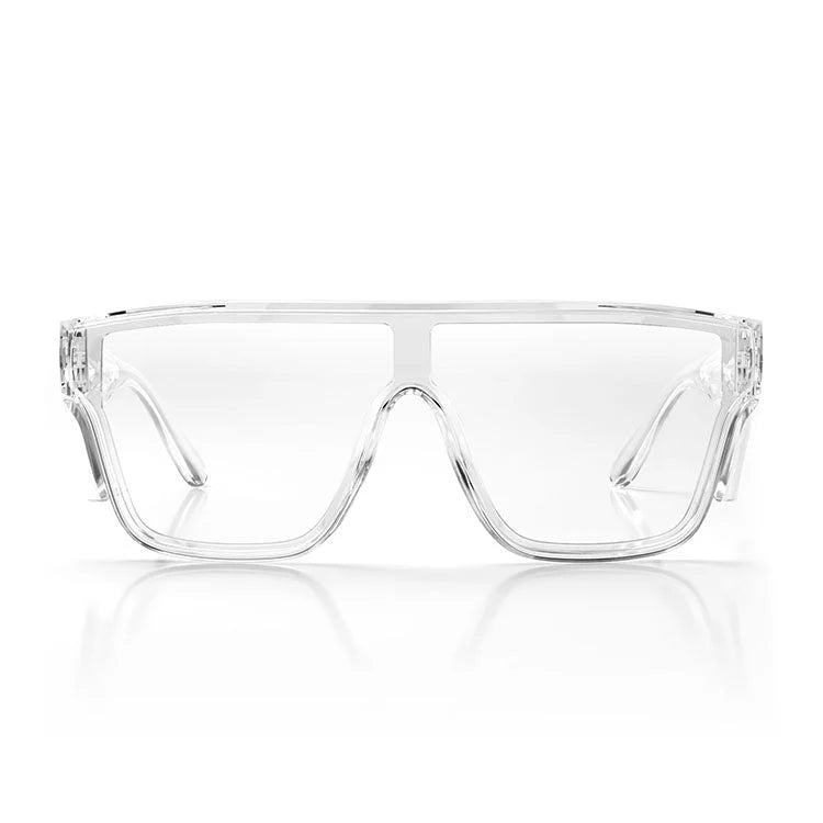 SafeStyle Primes Clear Frame Clear Lens Safety Spec