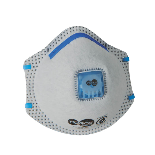 Force360 P2CV Valved Active Carbon Disposable Respirator