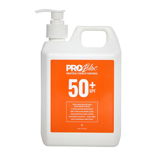 ProChoice PROBLOC SPF 50 + Sunscreen Pump Bottle - 1L