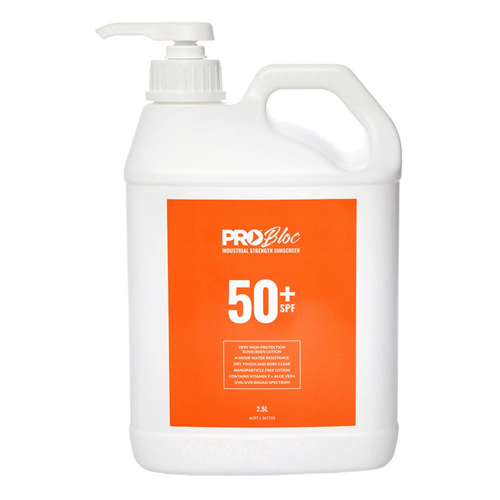 ProChoice PROBLOC SPF 50 + Sunscreen Pump Bottle - 2.5L