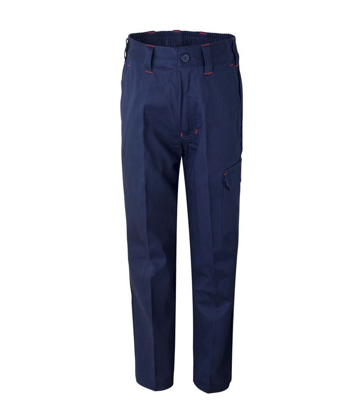 Workcraft Kids Cotton Drill Cargo Pants