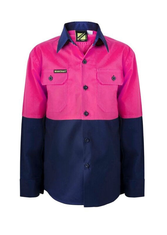 Workcraft Kids Cotton Drill Shirt