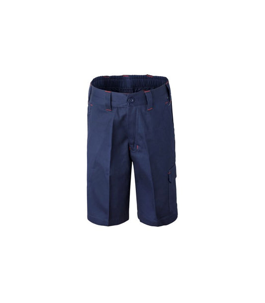 Workcraft Kids Cotton Drill Cargo Shorts