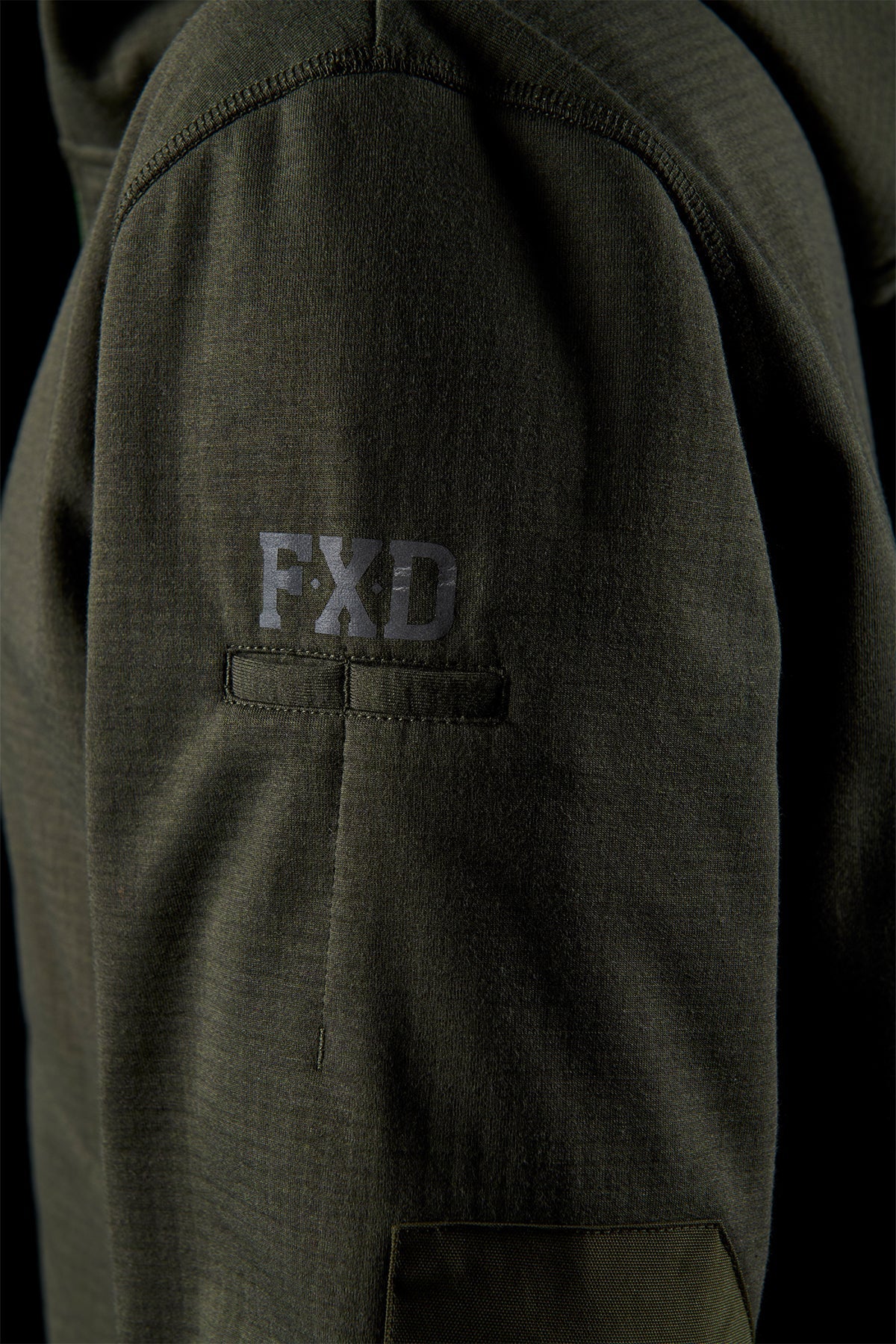 FXD WF-3 Bonded Three-Layer Membrane Fleece Zip Hoodie