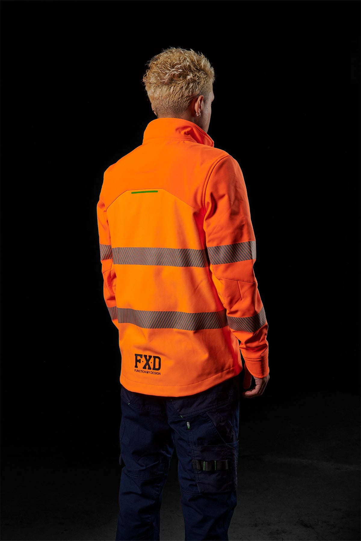 FXD WO-3T HiVis Taped Soft Shell Work Jacket