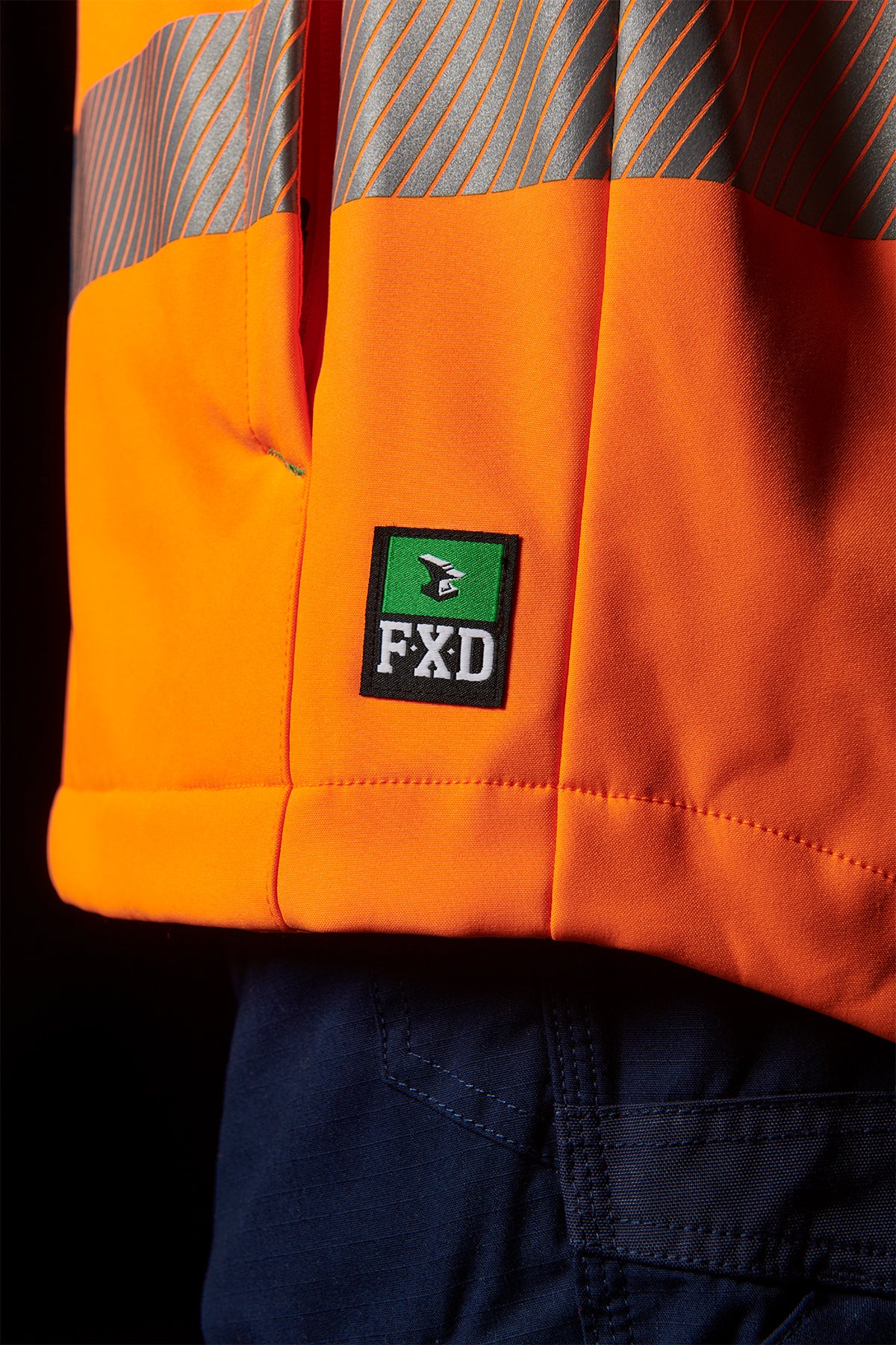 FXD WO-3T HiVis Taped Soft Shell Work Jacket