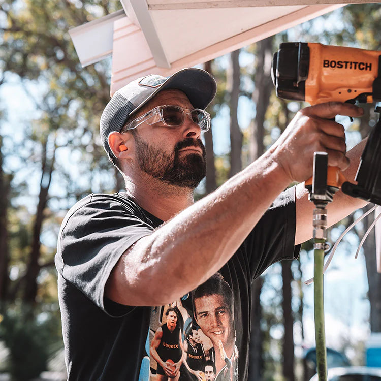 SafeStyle Classics Clear Frame Hybrid Photochromic Lens Safety Spec