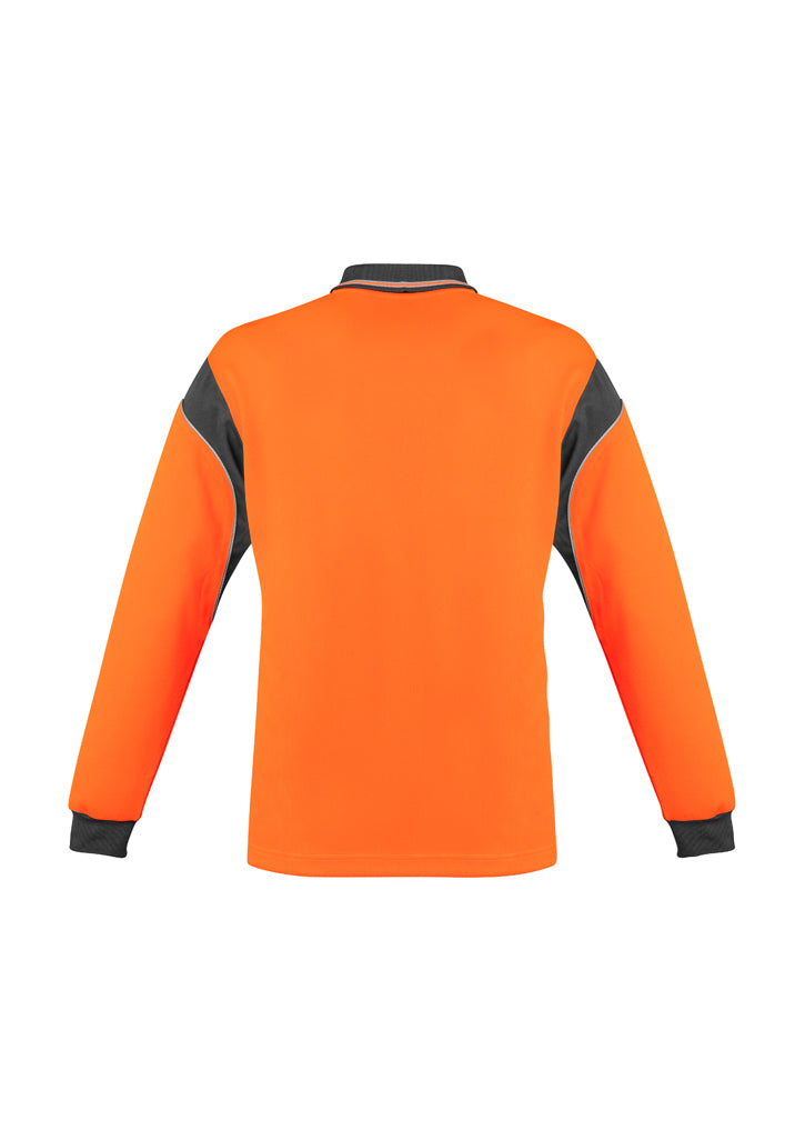 Syzmik Aztec HiVis Microfibre Long Sleeve Polo - ZH249