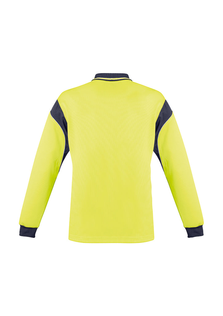 Syzmik Aztec HiVis Microfibre Long Sleeve Polo - ZH249