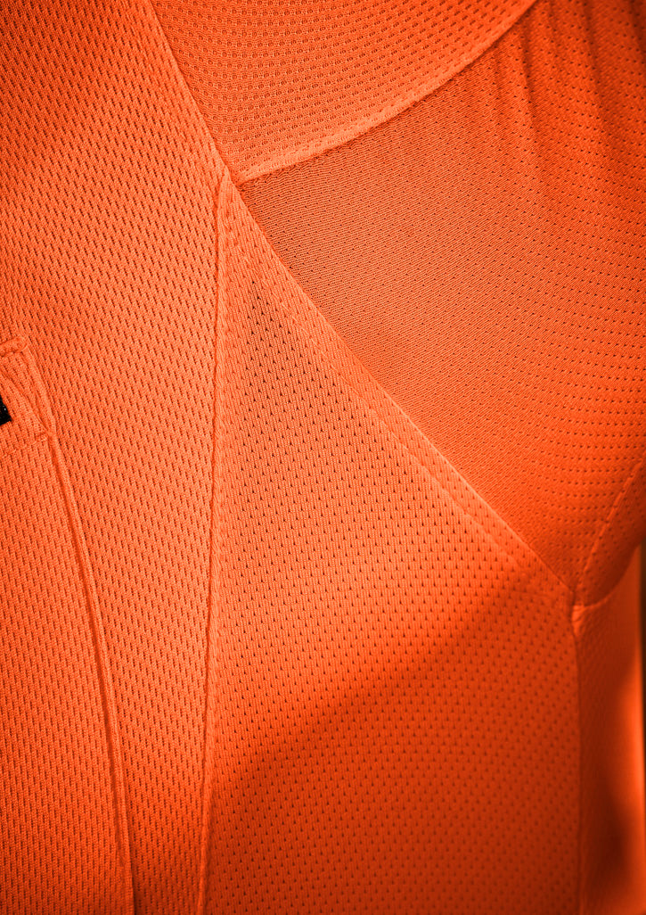 Syzmik Flux HiVis Microfibre Short Sleeve Polo - ZH315