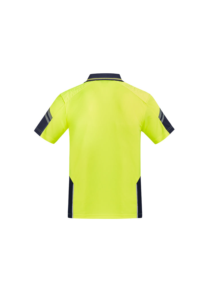 Syzmik Squad HiVis Reinforced Shoulder Short Sleeve Polo - ZH465