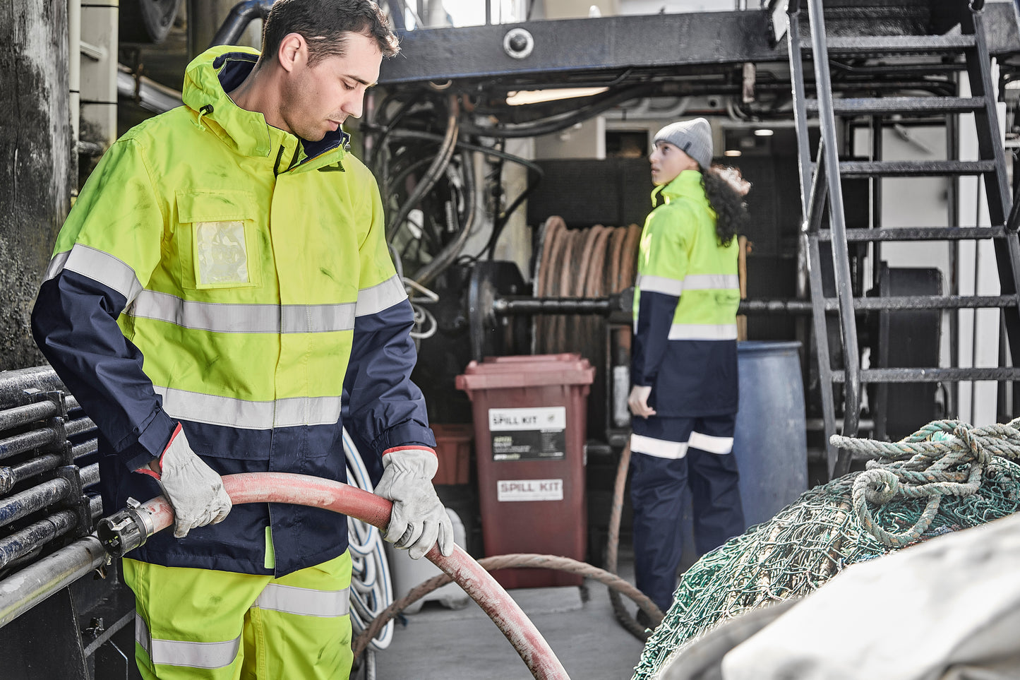 Syzmik Mens HiVis Ultralite Waterproof Jacket - ZJ357