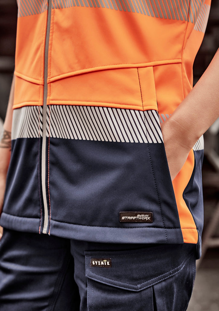 Syzmik Women's 2in1 Stretch Softshell Taped Jacket - ZJ753