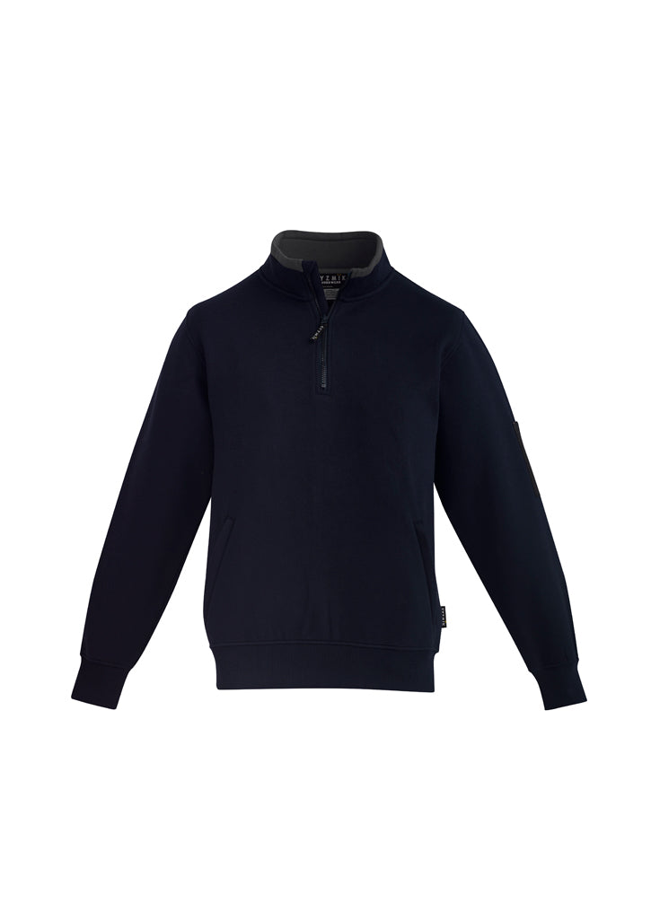 Syzmik Men's 1/4 Zip Brushed Fleece Jumper - ZT366