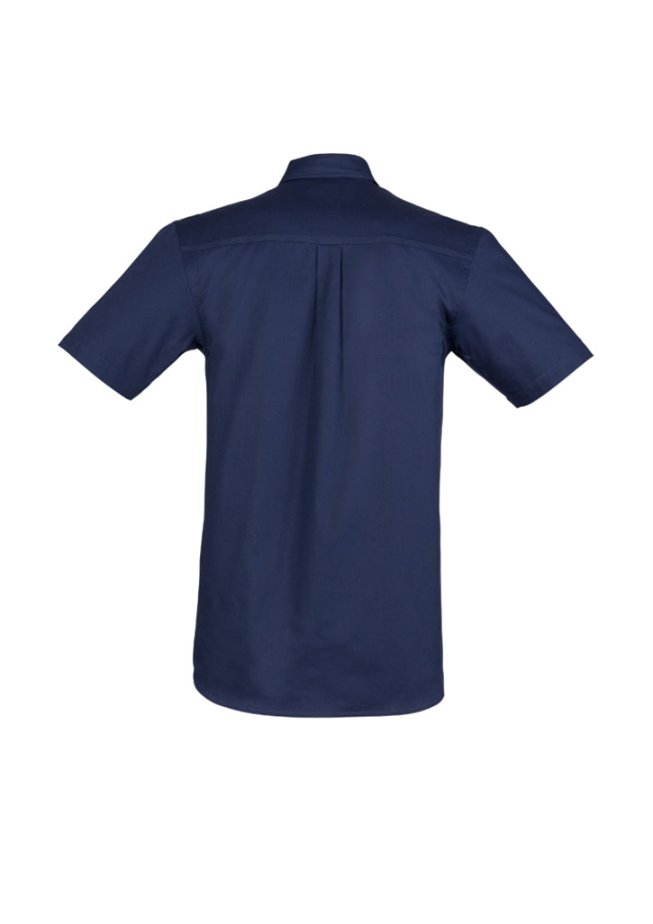 Syzmik Men's Lightweight Tradie Short Sleeve Shirt - ZW120