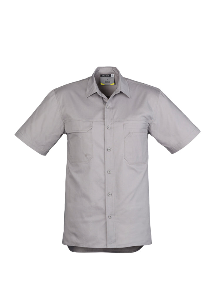 Syzmik Men's Lightweight Tradie Short Sleeve Shirt - ZW120