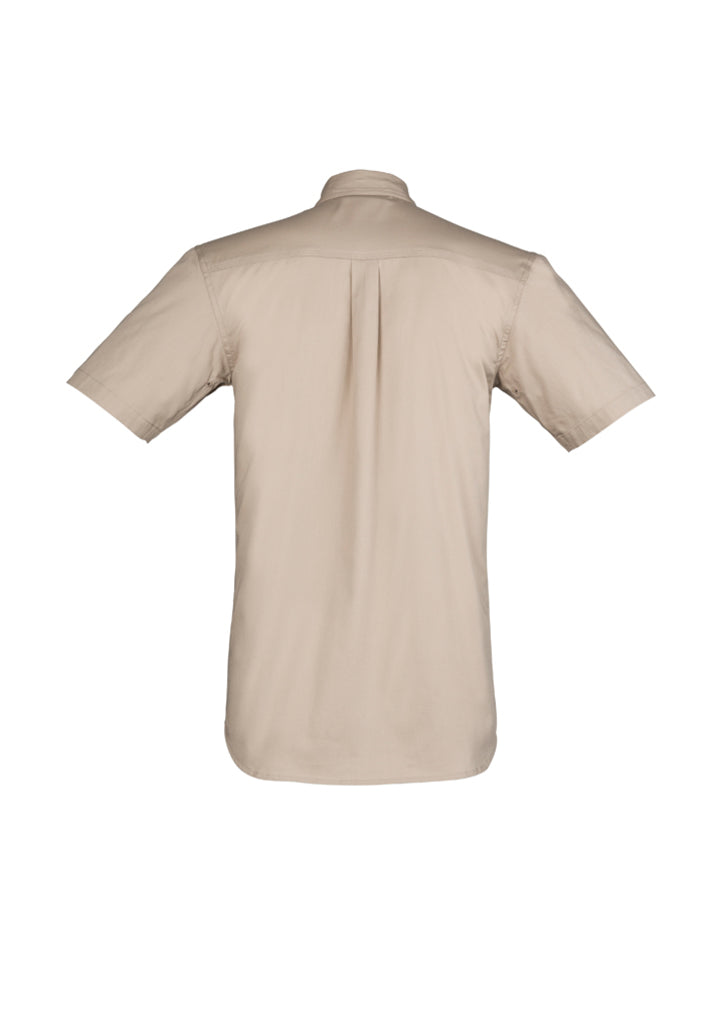 Syzmik Men's Lightweight Tradie Short Sleeve Shirt - ZW120