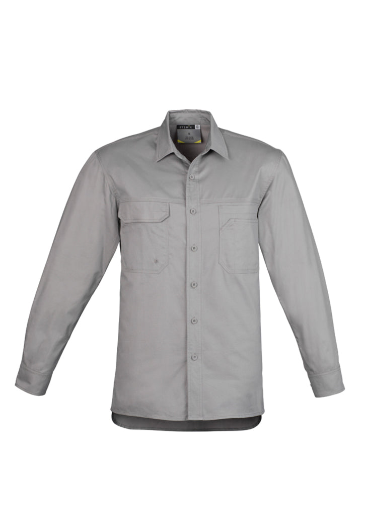 Syzmik Men's Lightweight Tradie Long Sleeve Shirt - ZW121