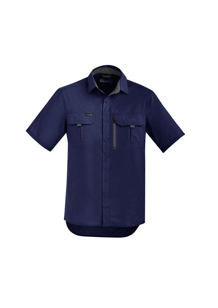 Syzmik Men's Outdoor Ripstop Short Sleeve Shirt - ZW465