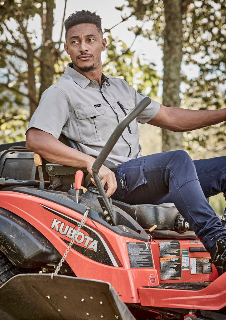 Syzmik Men's Outdoor Ripstop Short Sleeve Shirt - ZW465