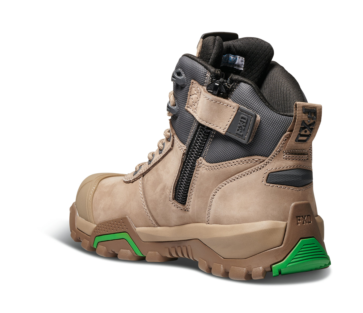 FXD WB-2 Nitrolite™ Zip Sided Mid Cut Work Boots
