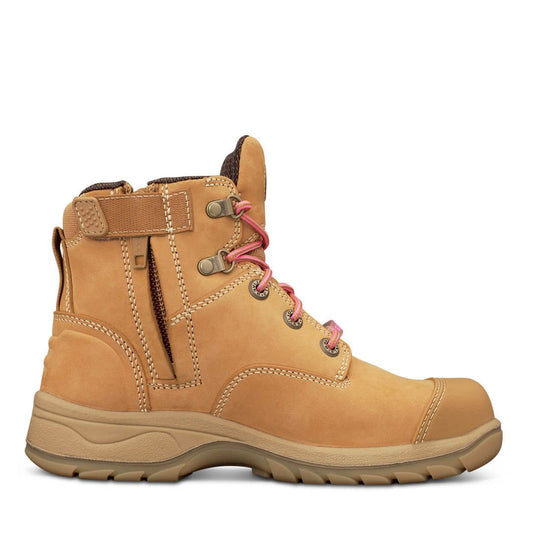 Oliver Ladies PB49-432Z Zip Sided Boot - Wheat