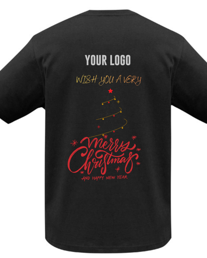 Customised Ladies Christmas Tee
