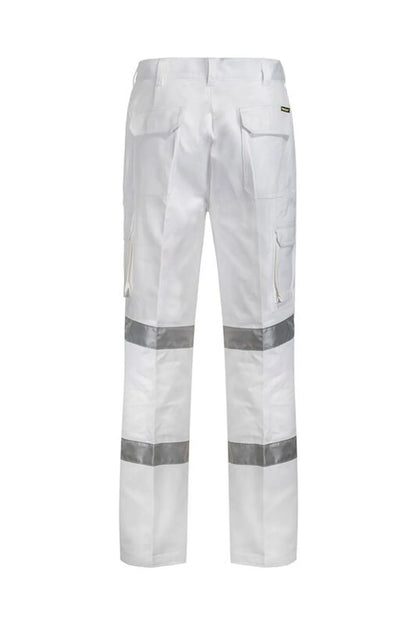 Workcraft Night White HiVis Taped Cargo Pant