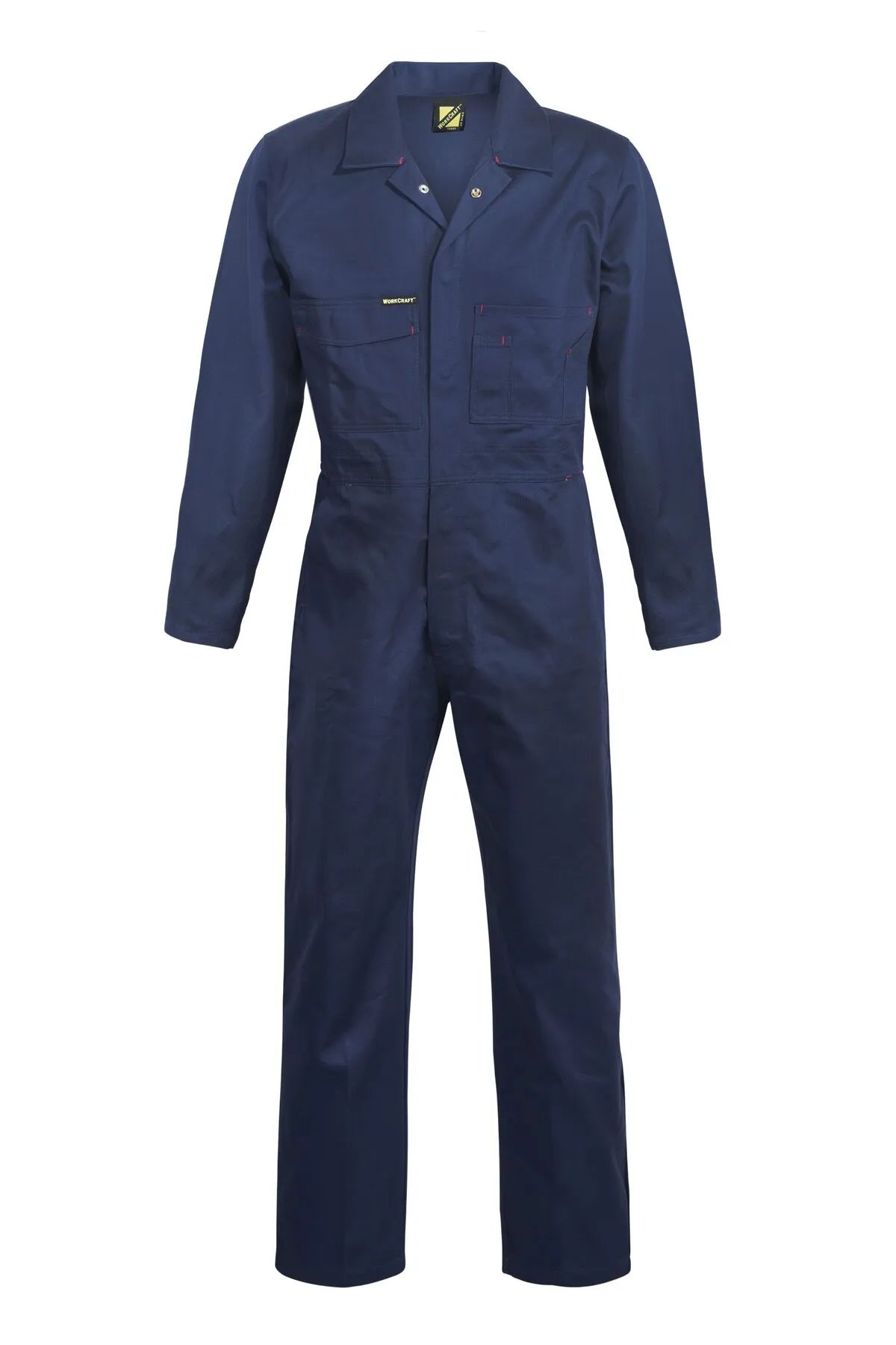 Workcraft Cotton Drill Coveralls - Navy