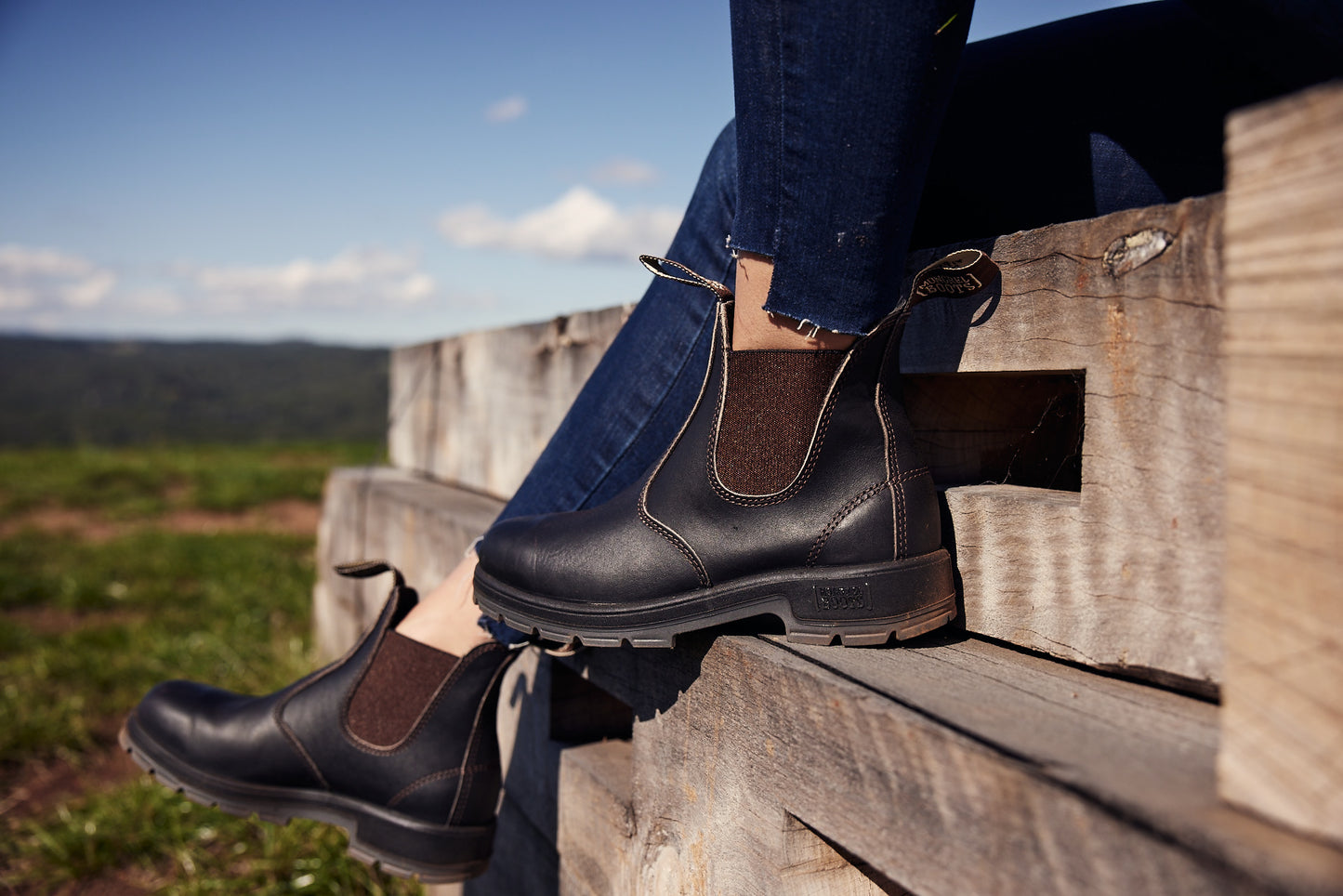 Mongrel K9 Elastic Sided Non-Safety Boot - Claret