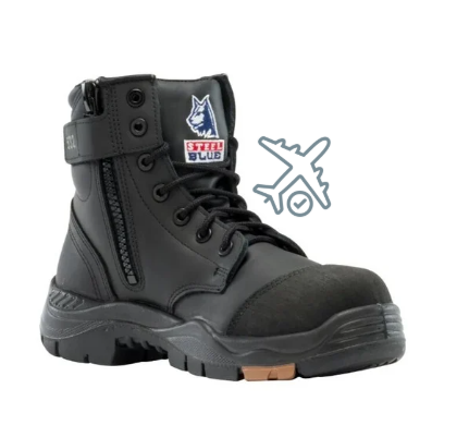 Steel Blue Argyle® High Ankle Zip Sided Composite Toe Safety Boot